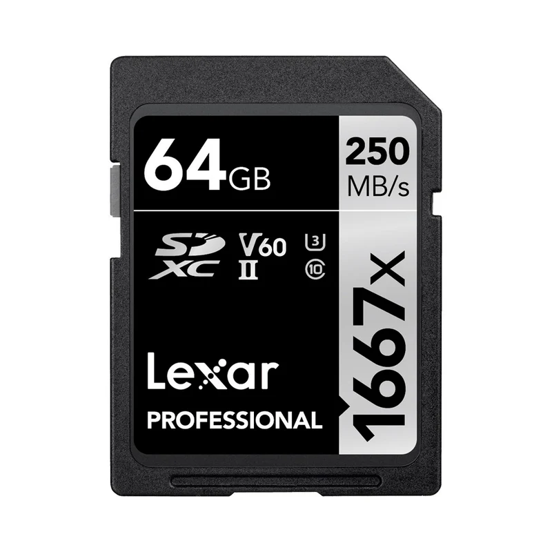 Carte Mémoire SDXC Professional UHS-II V60 64GB