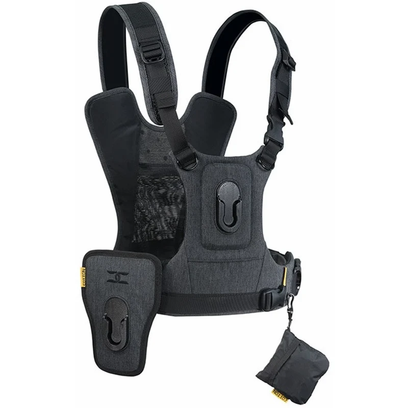 Harnais pour Deux Caméras CCS G3 (Gris Charbon)