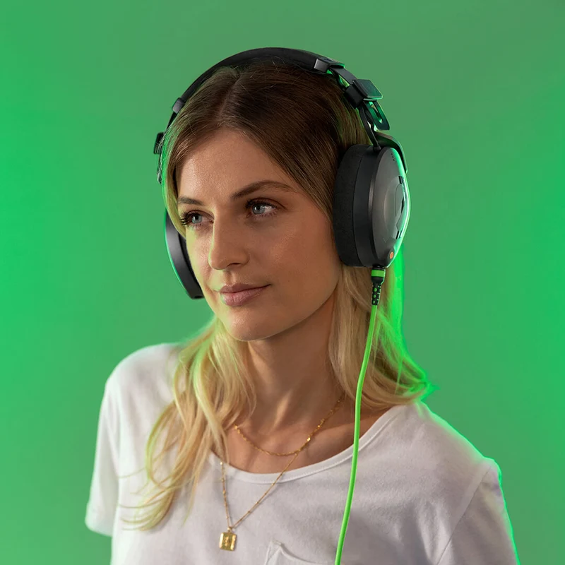 Câble NTH-CABLE 3.5mm avec Serrure 2.4m (Vert)