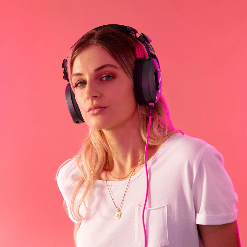 Câble NTH-CABLE 3.5mm avec Serrure 1.2m (Rose)