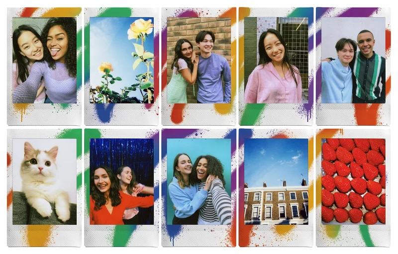 Film Instantané Instax Mini Effet Aérosol (10 Feuilles)
