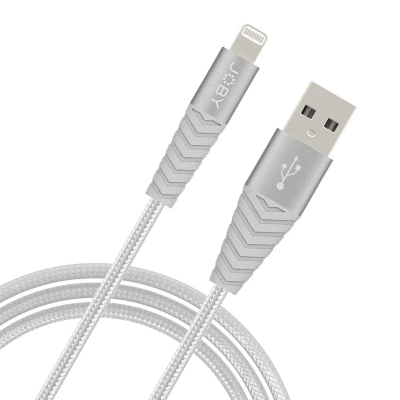 Câble de charge et synchronisation Lightning 1.2m (ARGENT)