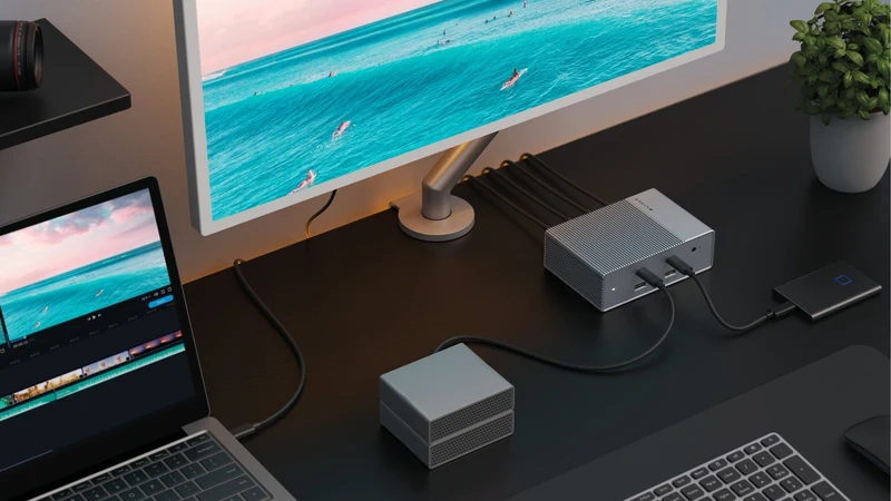 Station d'accueil GEN2 15 ports USB-C - HyperDrive