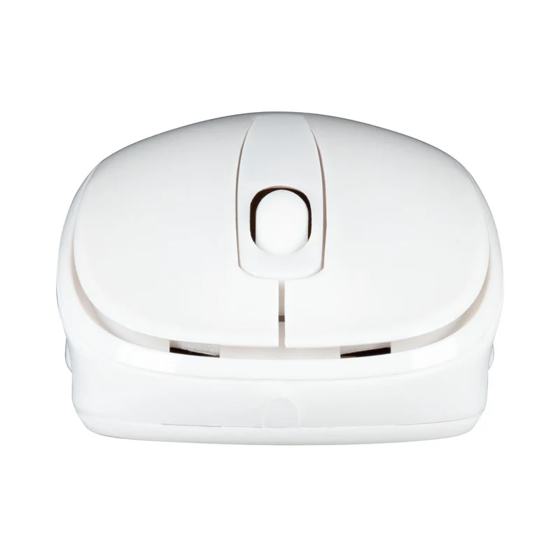 Souris optique sans fil à 3 boutons (W600) - Blanche