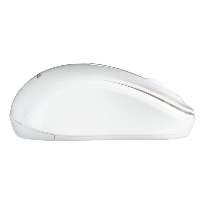 Souris optique sans fil à 3 boutons (W600) - Blanche