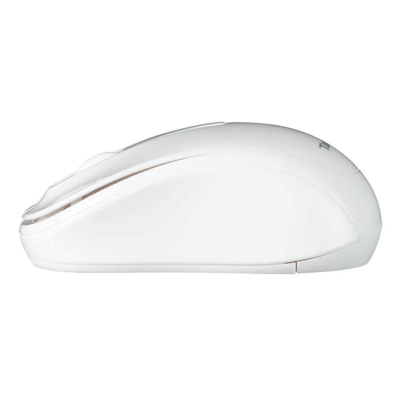 Souris optique sans fil à 3 boutons (W600) - Blanche