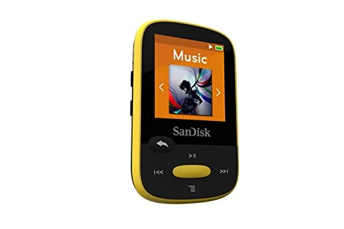SanDisk Clip Sport 8 GB MP3 Player - Yellow