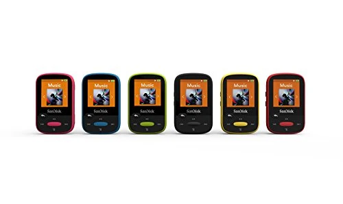 SanDisk Clip Sport 8 GB MP3 Player - Yellow