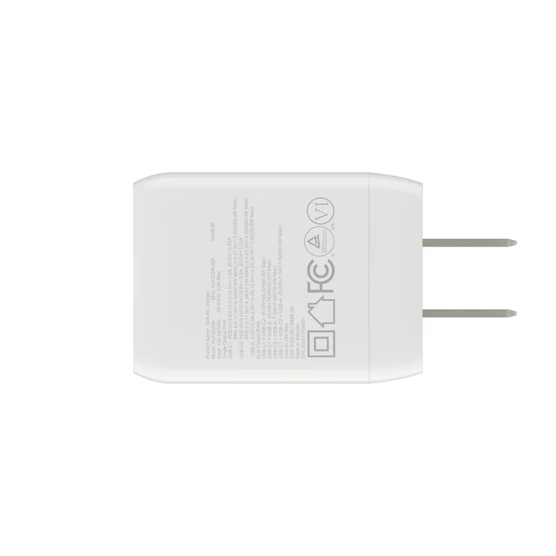 Chargeur mural HyperJuice Flex 65 W GaN - Orange