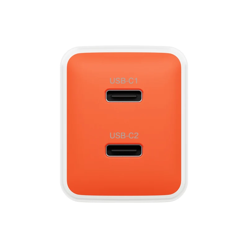 Chargeur mural HyperJuice Flex 45 W GaN - Orange