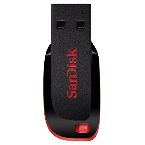 SanDisk SDCZ50-064G-B35 64 GB Cruzer Blade USB 2.0 Flash Drive - Black ( Standard Packaging )