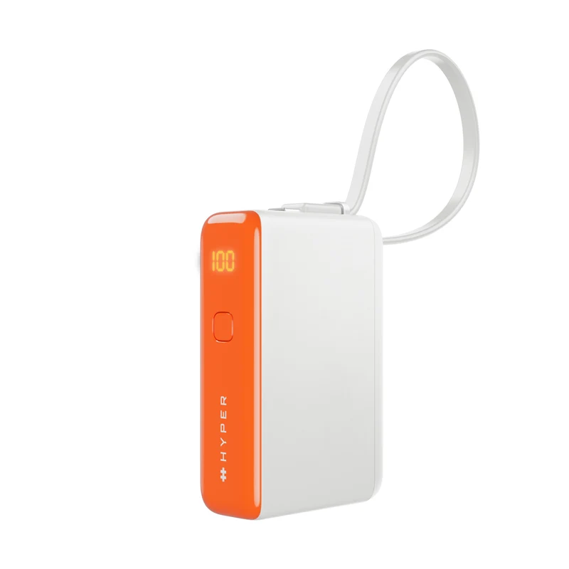 Mini-batterie externe HyperJuice® Flex USB-C 30 W - Orange