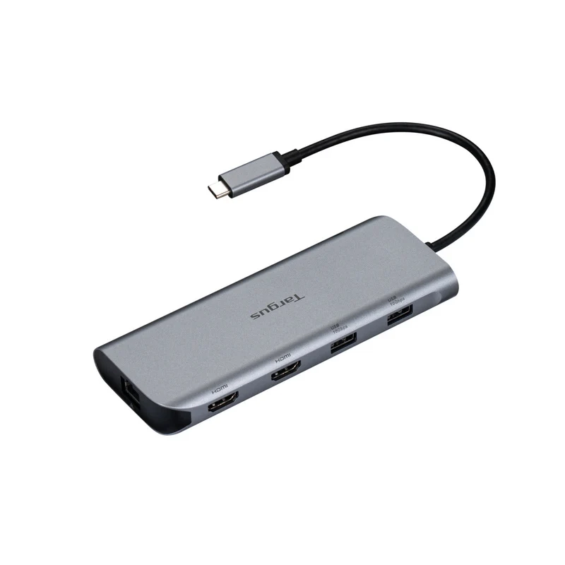 Station d'accueil mobile multiport USB-C Alt. Mode Dual 4K HDMI avec passage EPR 140 W