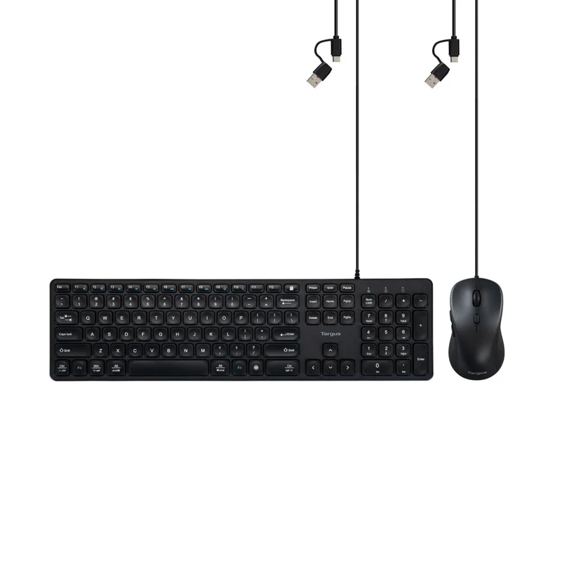 Ensemble clavier et souris filaires EcoSmart® de taille standard