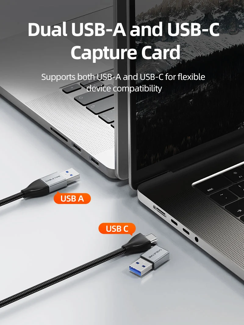 USB 3.0 HDMI Capture Card 1080P60 with 4K Loop Out for Streaming & Gaming