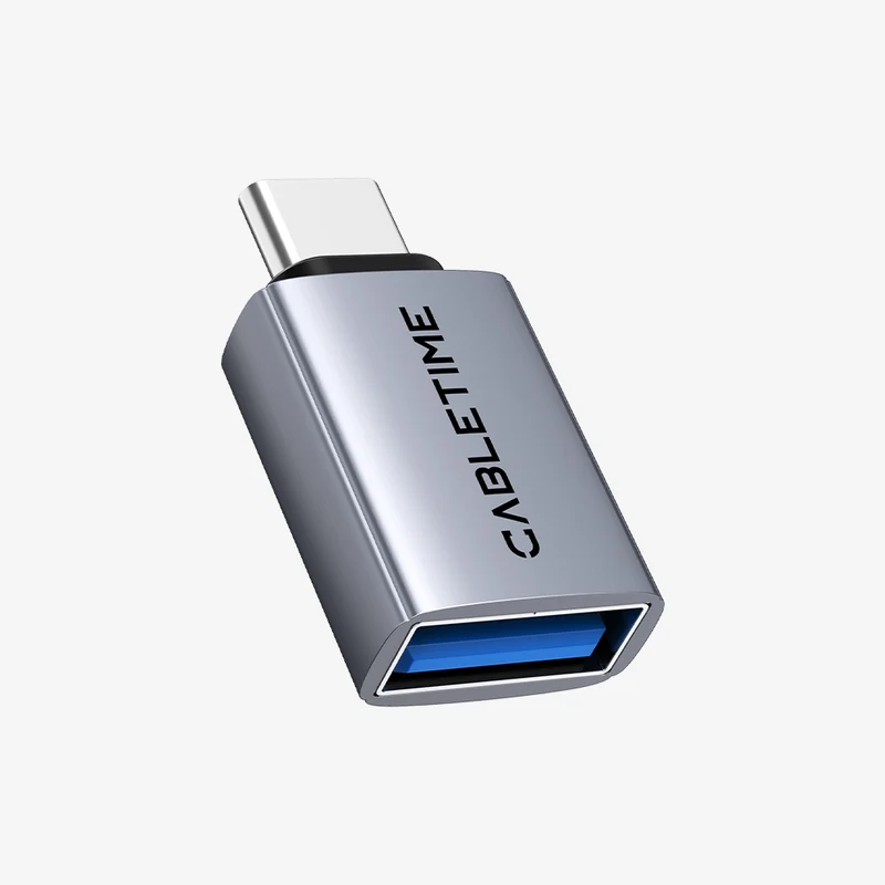 10Gbps USB C 3.2 Male to USB A Female OTG Adapter for MacBook Pro