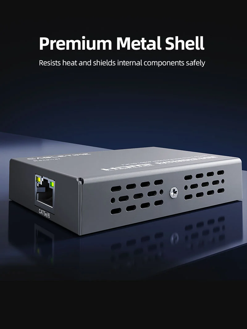 1080P 60Hz CAT6 CAT5 HDMI Extender Over Ethernet