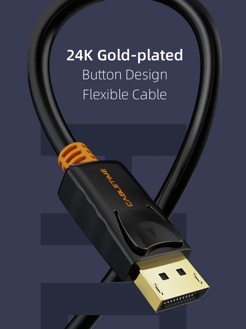 1080p DisplayPort to VGA Cable