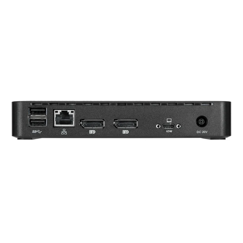 Station d'accueil universelle USB-C DV4K DisplayPort avec alimentation 65 W*