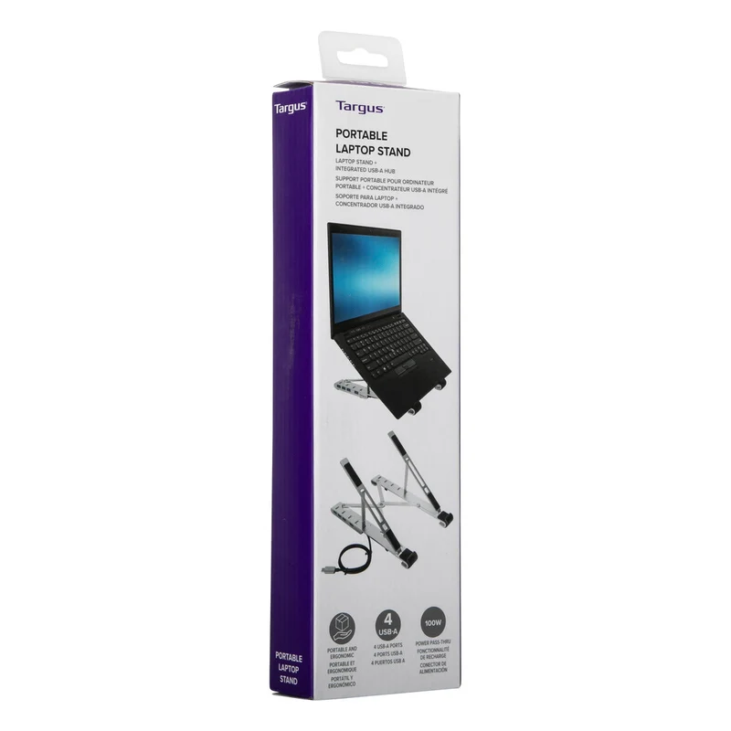 Support portable avec concentrateur USB-C intégré*