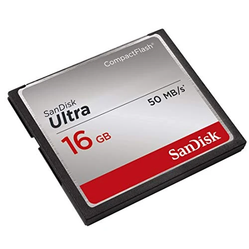 SanDisk Ultra Compact Flash 16 GB UDMA7 Memory Card up to 50 MB/s