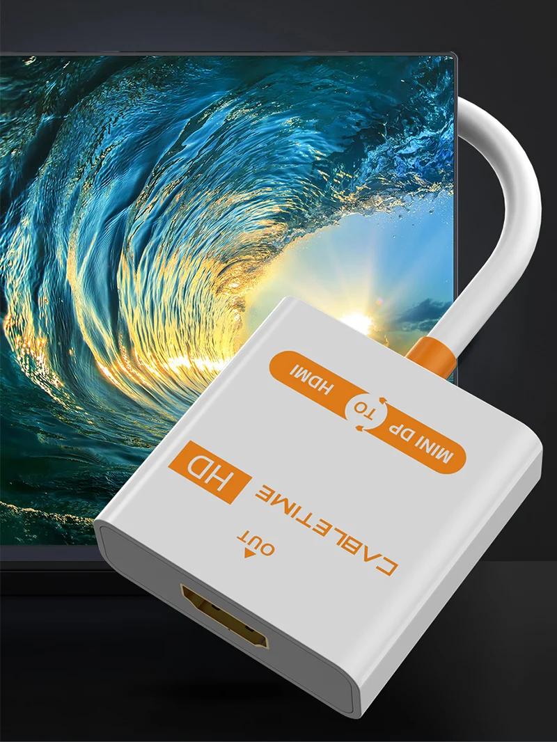 Mini DP to HDMI Adapter 1080P 60HZ