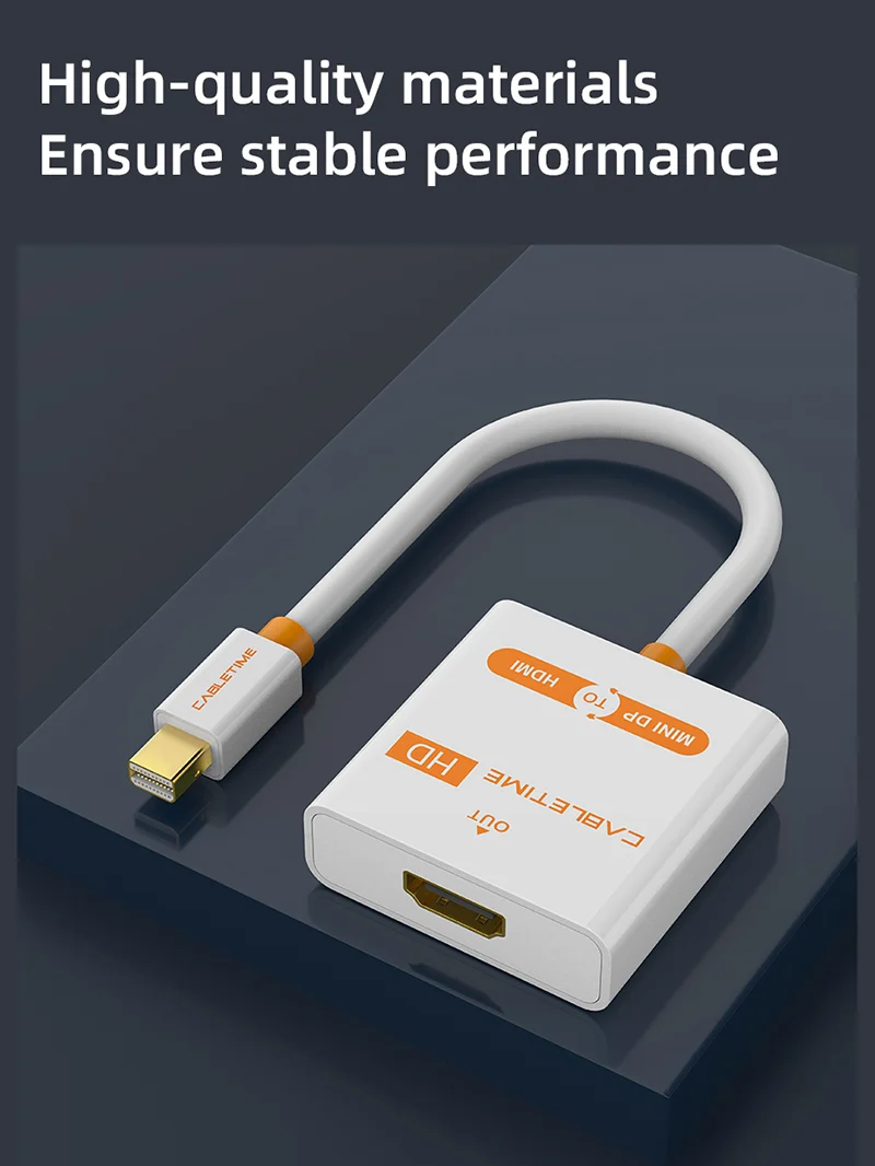 Mini DP to HDMI Adapter 1080P 60HZ