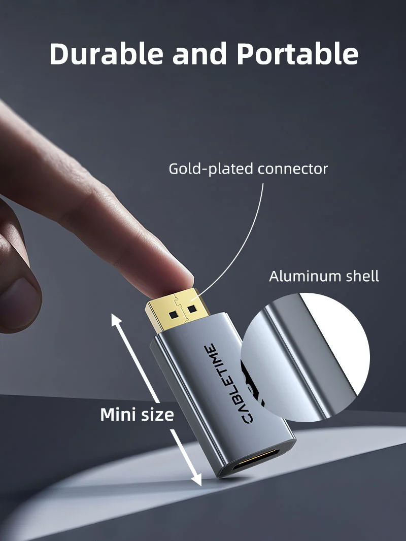 4K DisplayPort DP Male to HDMI Female Adapter