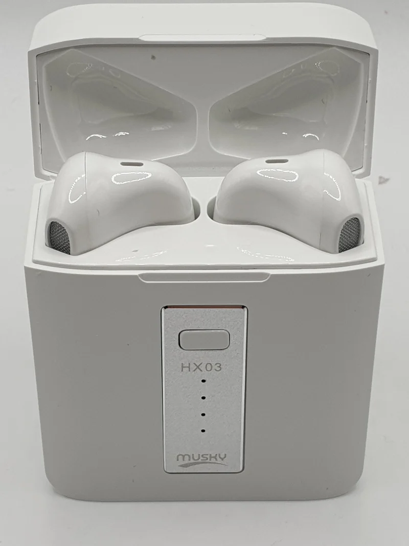 TWS Musky Wireless Earphones Buds Pods Bluetooth Stereo Sound 3Hours Playback Handsfree HX03