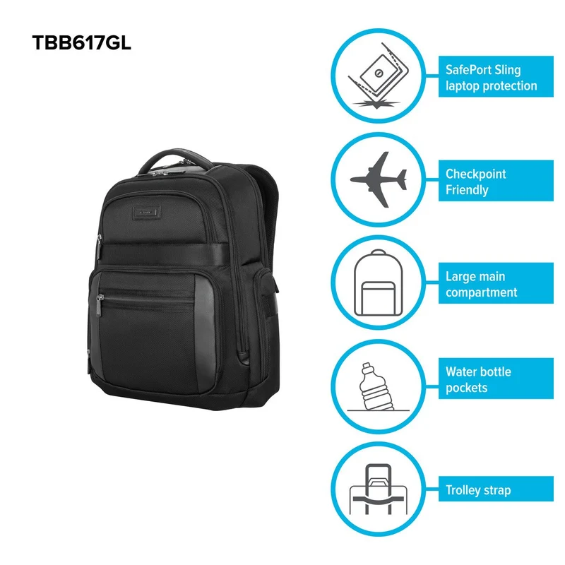 15"-16" Mobile Elite Sac à dos adapté aux points de contrôle