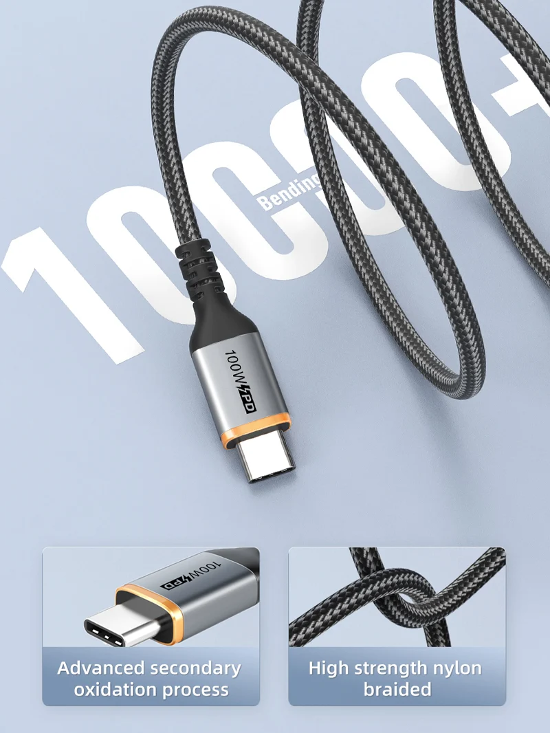 New USB-C to USB-C 100W Charging Cable