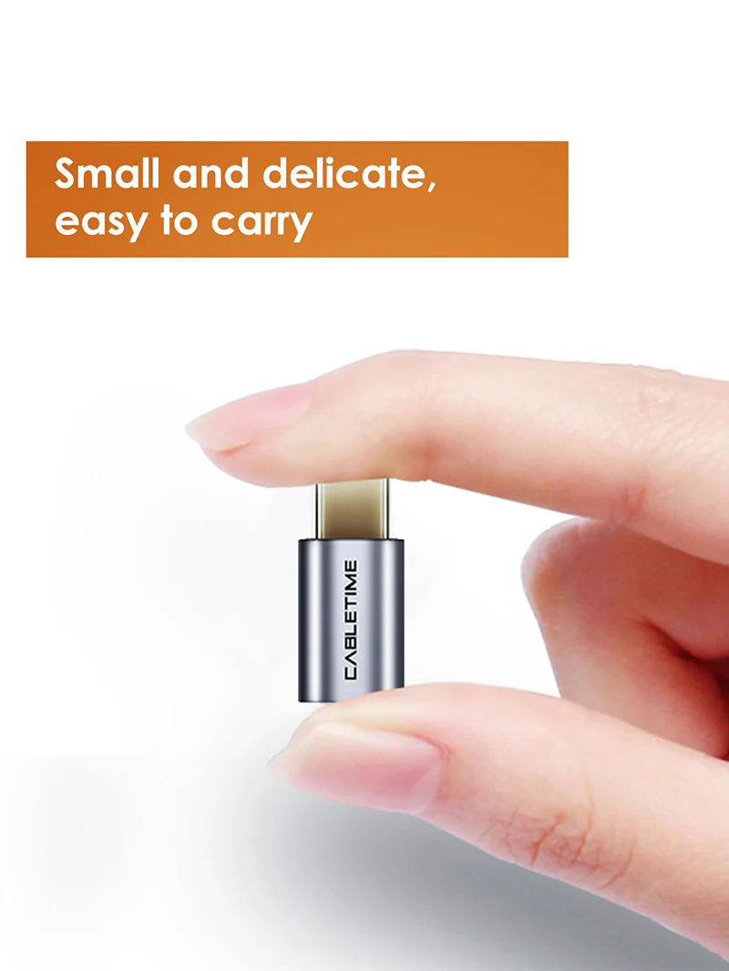 USB C Male to Micro B Female Adapter