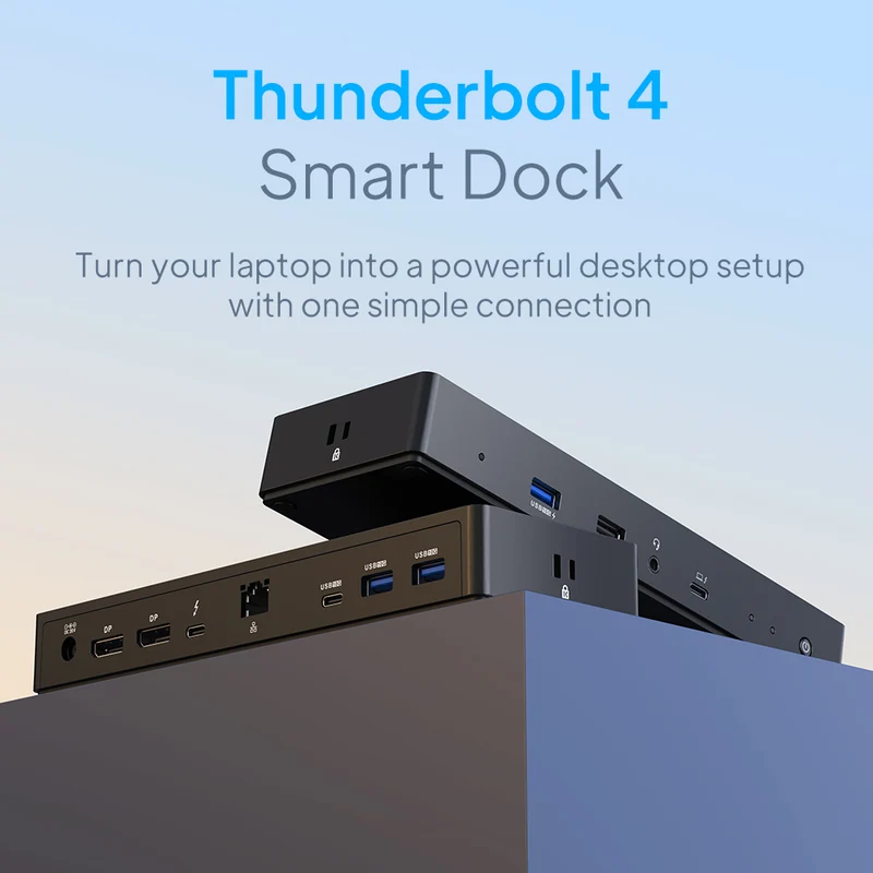 Thunderbolt 4 Dock with Dual 4K60 Display & 96W Charging
