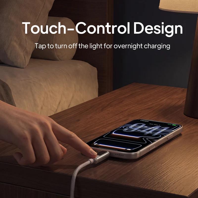 240W USB-C to USB-C Cable with Digital Watt Display, 1.2m