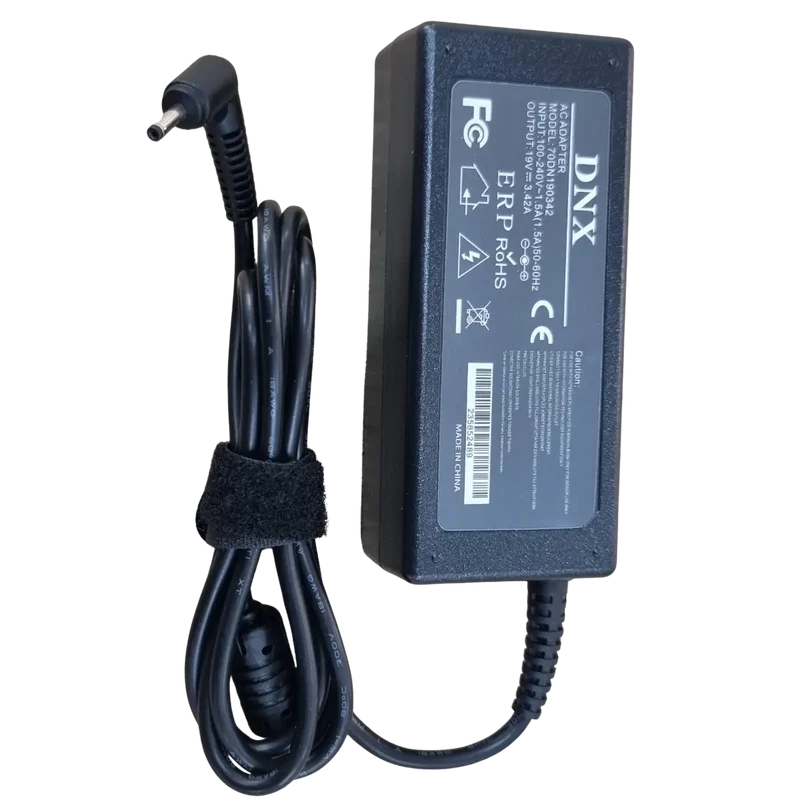 Chargeur PC Asus Acer 65W 19V 3.42A fiche 3.0x1.1mm