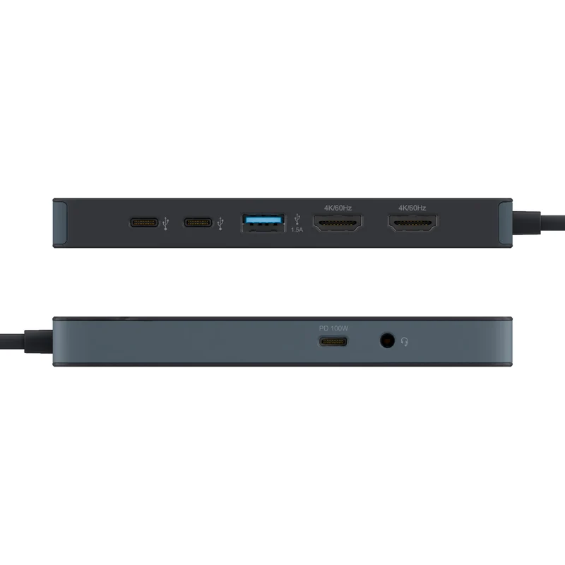 Station d'accueil HyperDrive® Flex 9 ports Dual 4K HDMI