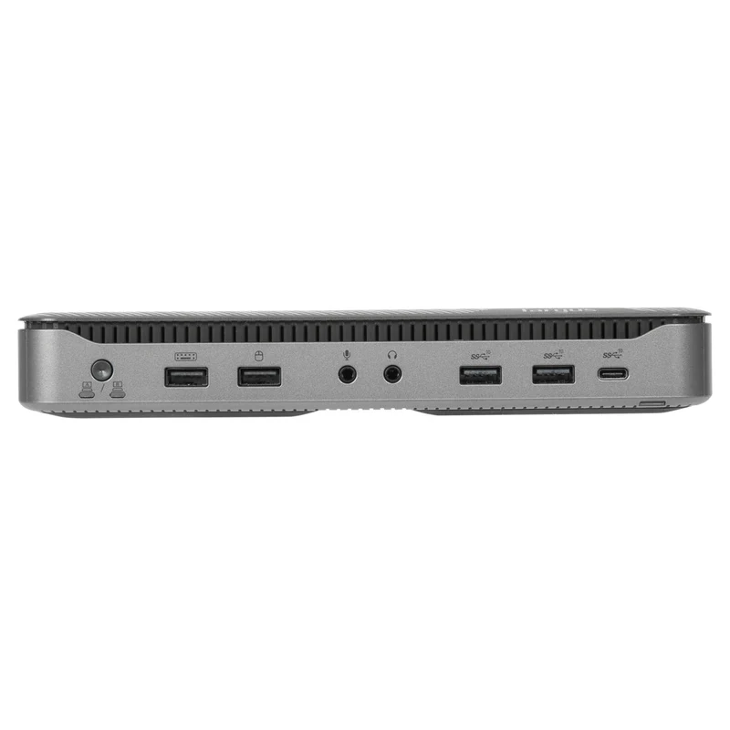 Station d'accueil KVM triple vidéo hybride USB-C® à double hôte avec double alimentation 100 W*