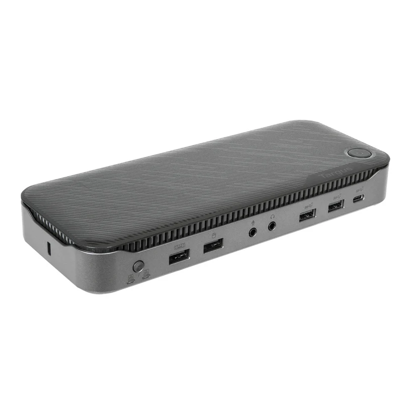 Station d'accueil KVM triple vidéo hybride USB-C® à double hôte avec double alimentation 100 W*