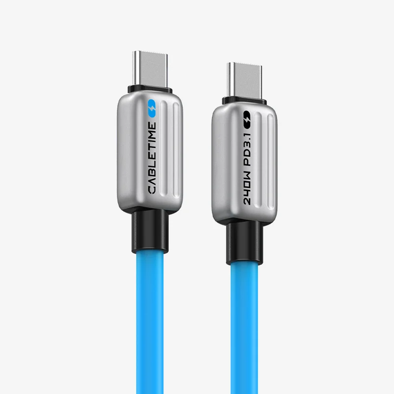 Fast 240W USB-C Charge Cable 2M for iPhone 17/16/15 Pro Max