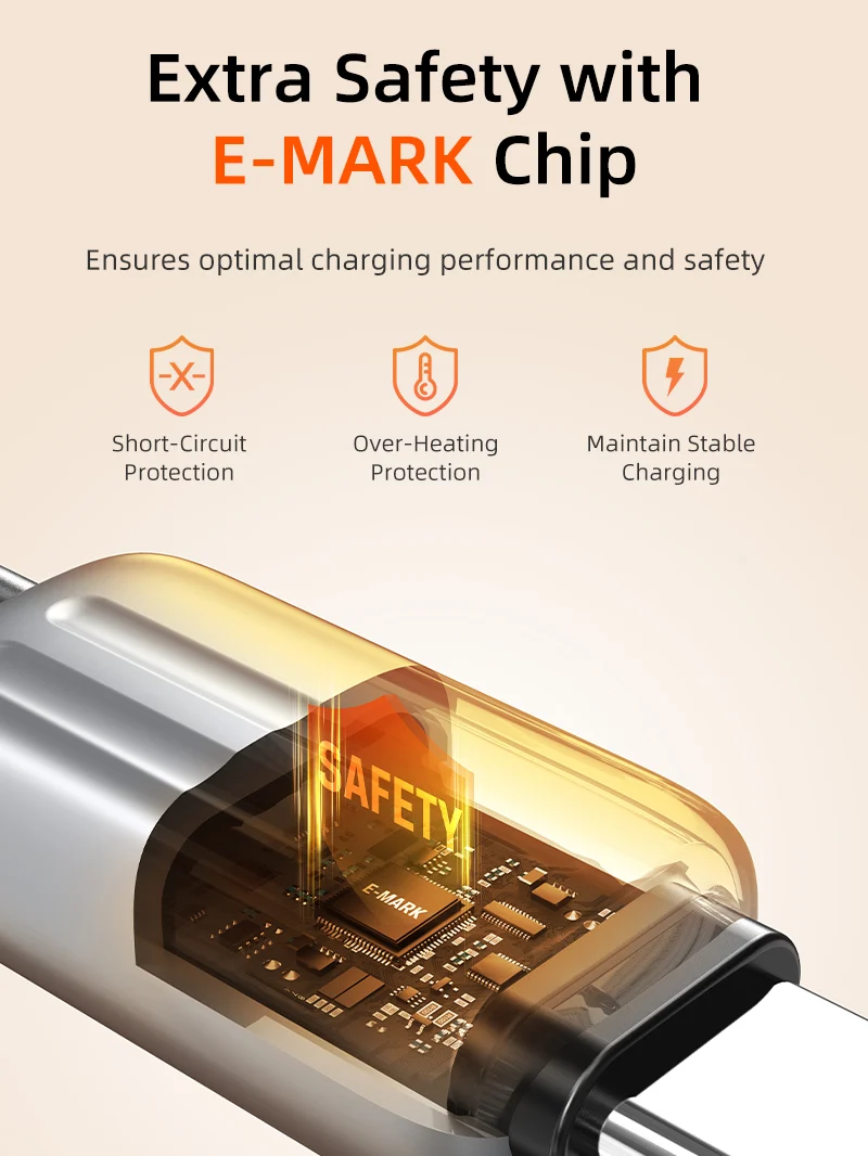 Fast 240W USB-C Charge Cable 2M for iPhone 17/16/15 Pro Max