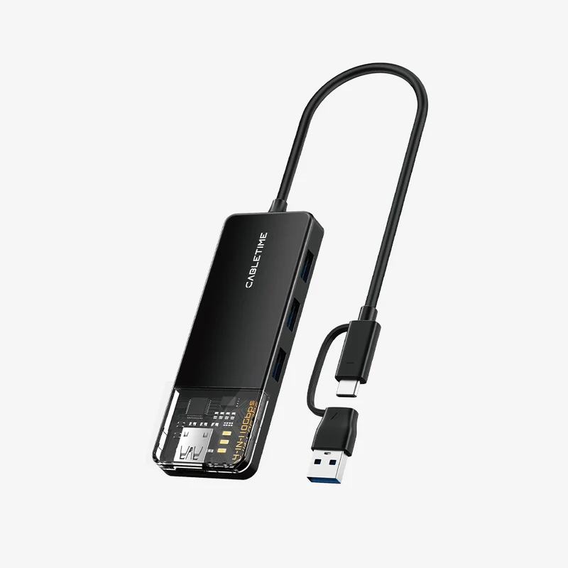 10Gbps USB A 3.2 Hub USB A/C to 4 Port USB-A Hub for Laptop