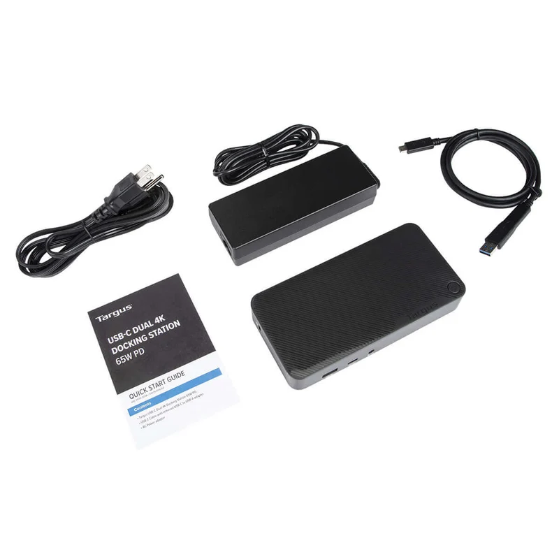 Station d'accueil universelle USB-C Dual 4K HDMI (DV4K) avec alimentation 65 W*