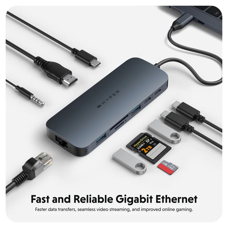 Hub USB-C à 10 ports HyperDrive Next