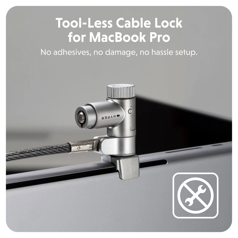 Verrouillage de câble HyperShield MacBook Pro