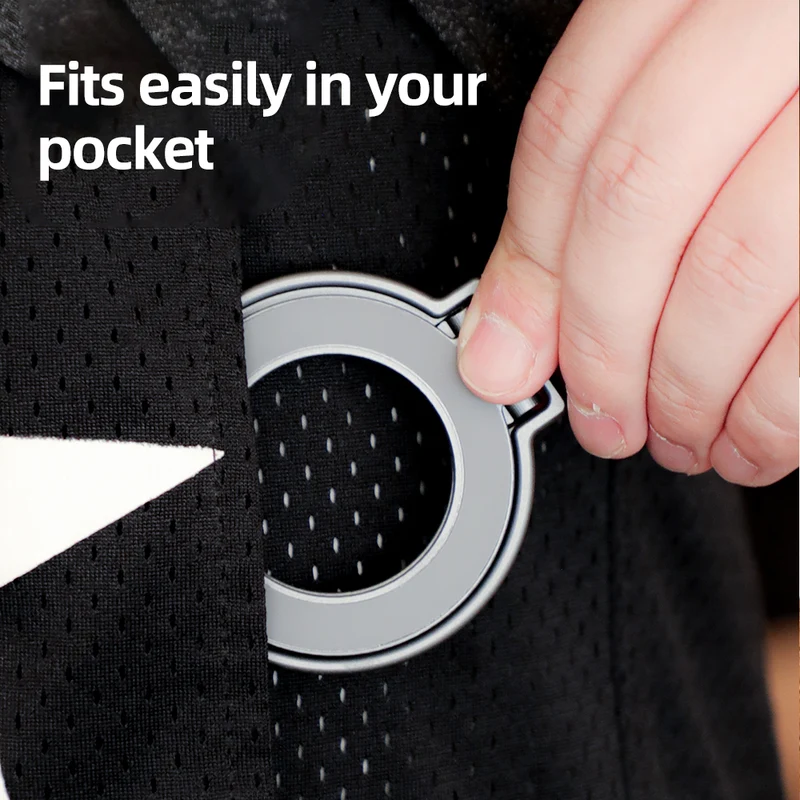 Magnetic Phone Ring Holder Stand with N52 Magnets for iPhone & Android