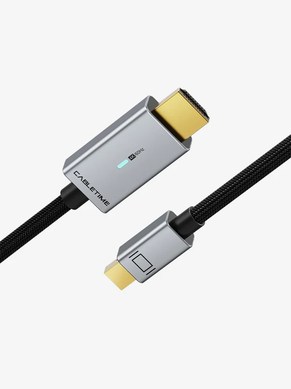 Mini DisplayPort to HDMI Cable 4K 60Hz