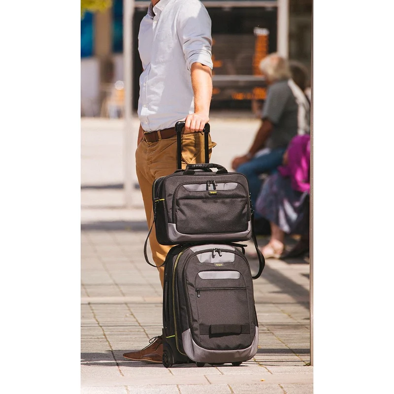 Sacoche pour ordinateur portable City Gear 15,6 pouces à chargement par le haut - Noir*