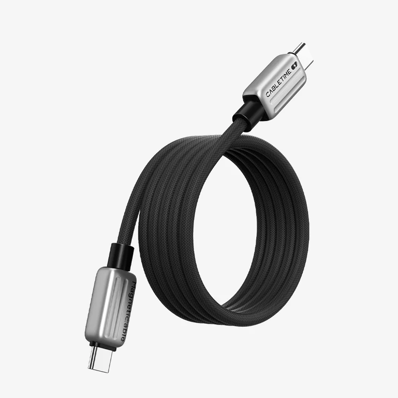 240w Magnetic USB Type-C Fast Charge Cable 1m 2m for iPhone 17 16 15 Pro Plus Max