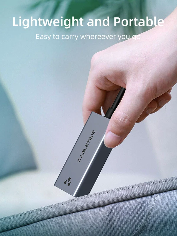 USB 3.0 to Gigabit Ethernet Adapter 1000Mbps RJ45