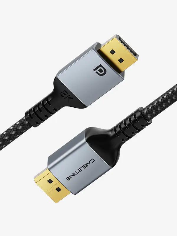 DisplayPort To DisplayPort Cable DP1.4 With 8K 60Hz